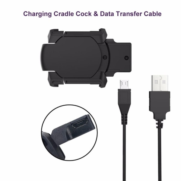 Smartklokke ladestasjon for Garmin Fenix 3 Fenix 3 HR Quatix 3 KLB