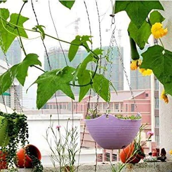 Hängande Planter Set om 5 Inomhus Utomhus Blomkrukor