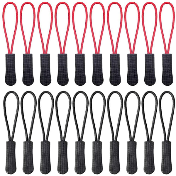 Shintop 20-pack dragkedjor, dragkedjeförlängning för jackor, ryggsäckar, resväskor, KLB