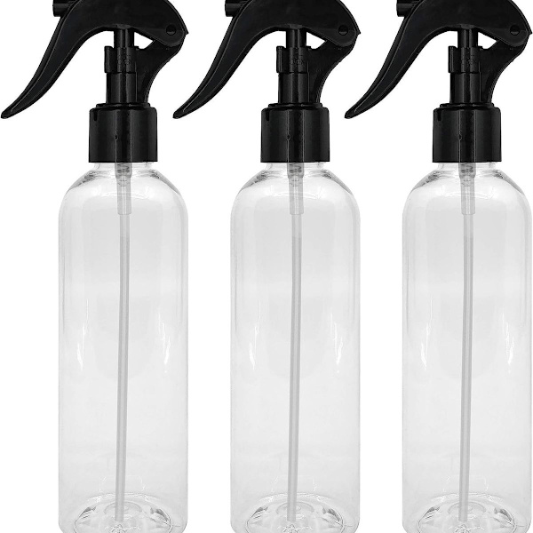 Sprayflaska (transparent) 250 ml (enkel) | Kemikaliebeständig pumpspray KLB