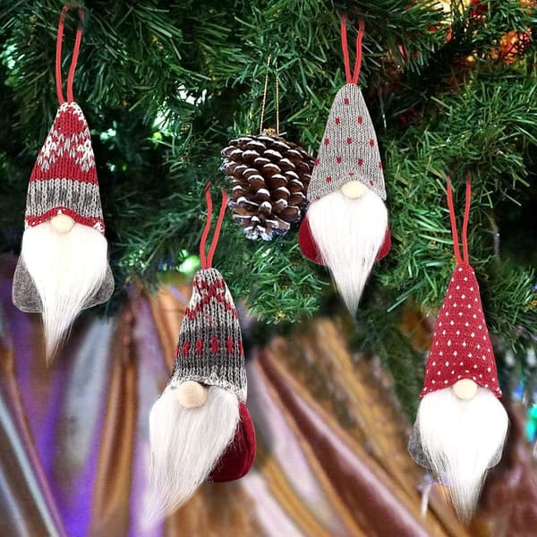 Julepynt til juletre, peis, hjemmedekorasjon KLB
