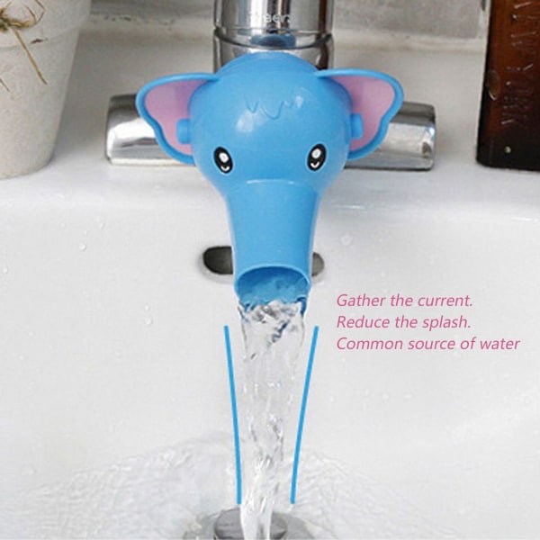Stykke dusjlekekran Vask Håndtak Cartoon Extender Elephant KLB