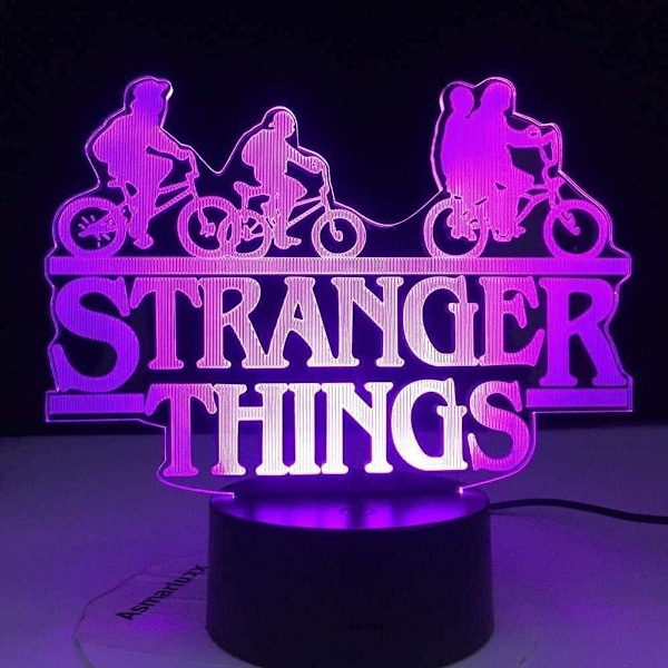Stranger C Things 3D Illusion Lampe Senge Lampe KLB