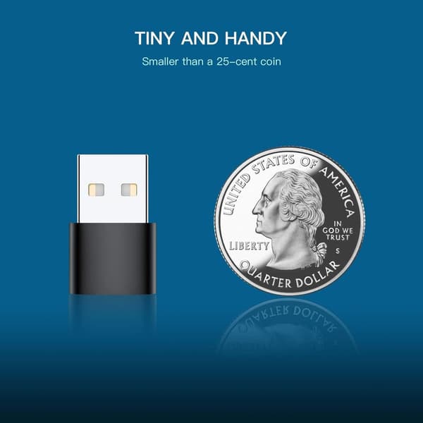 USB-C naar USB mannelijke adapter voor iPhone/Samsung