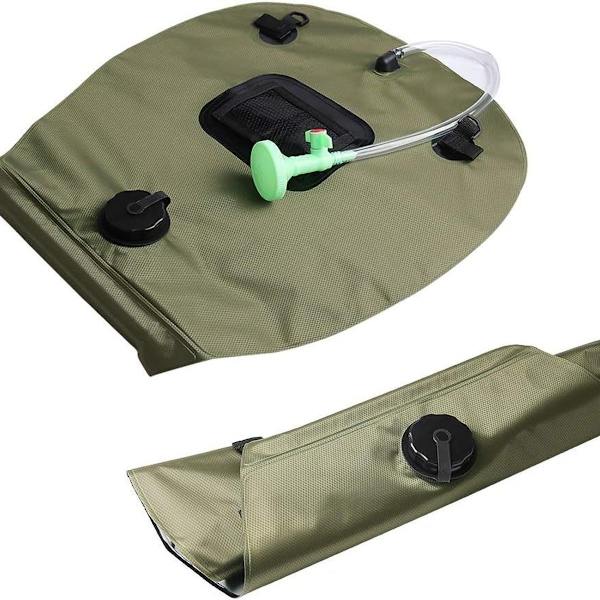 Solvarmebruserpose 20L Solvarme Campingbruserpose med aftagelig KLB