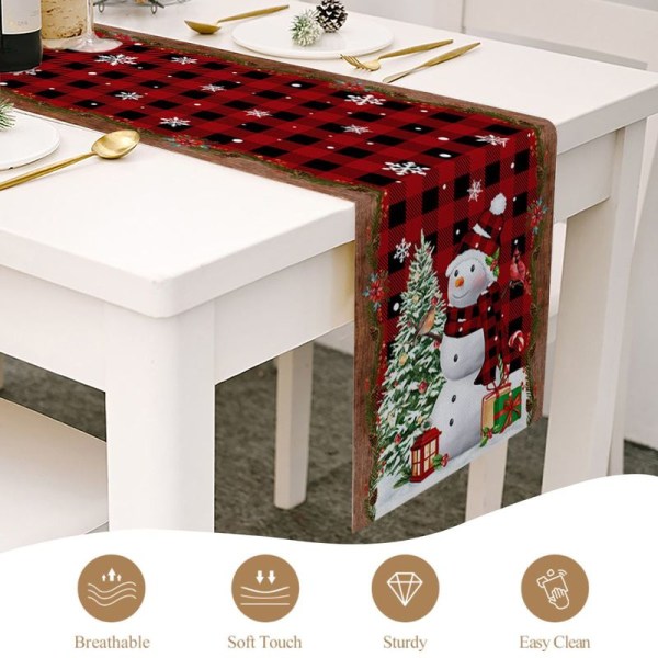 Jule køkkenbord dekoration til familiesammenkomster