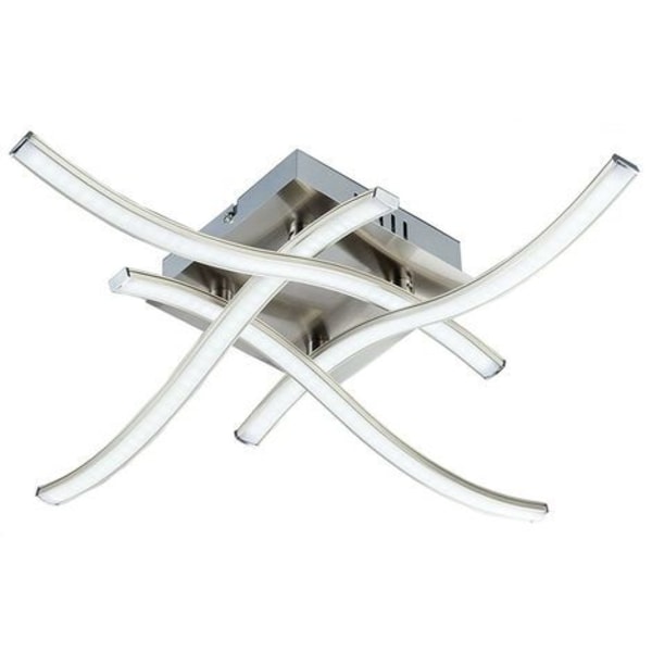 Hofuton LED-loftslampe, 24 W 4000 K varmt hvidt lys, moderne loftslampe til stue, soveværelse, køkken, entre og soveværelse
