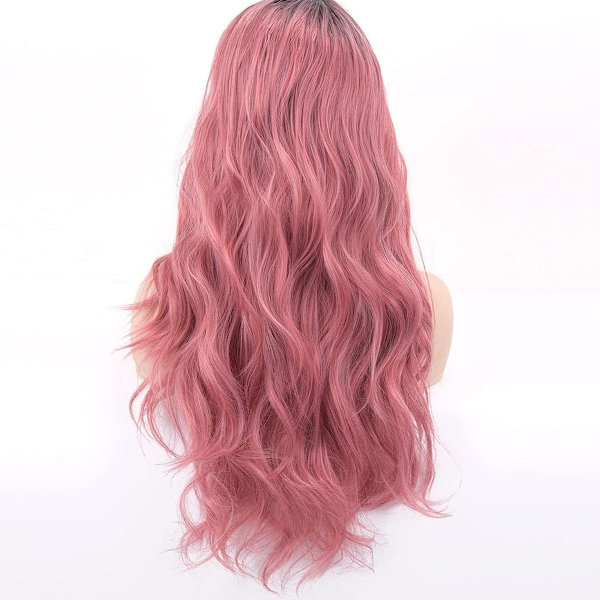 Brun damperuk med rosa gradient