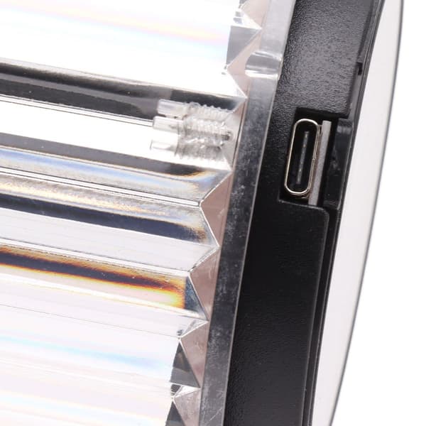 Krystallampe Farveskiftende USB Nattelys LED Rose KLB
