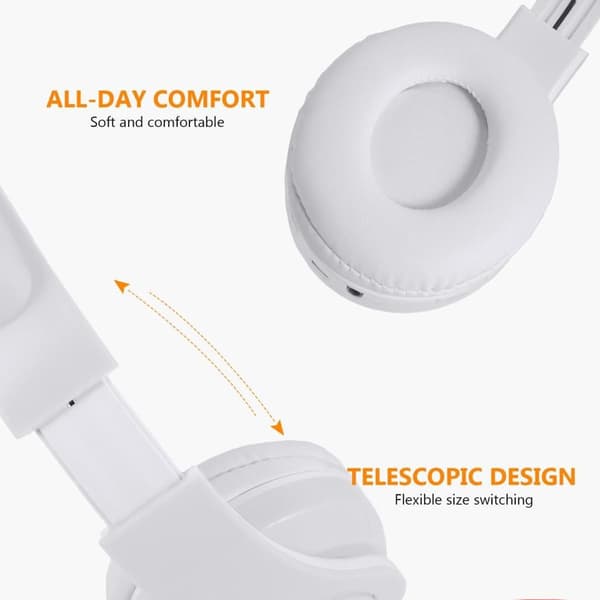 Bluetooth-hörlurar med kattöron, spelheadset med LED-ljus för