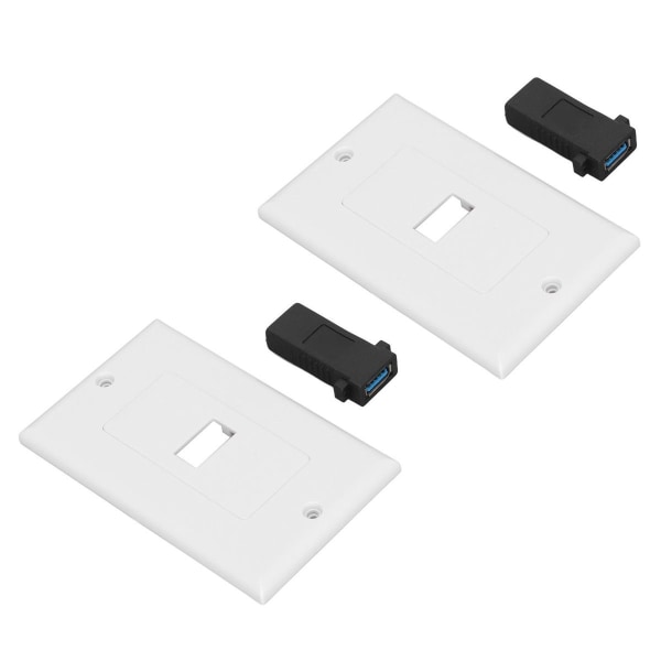 USB 3.0 vægplade med hurtig opladning, dobbelt port USB3.0 KLB