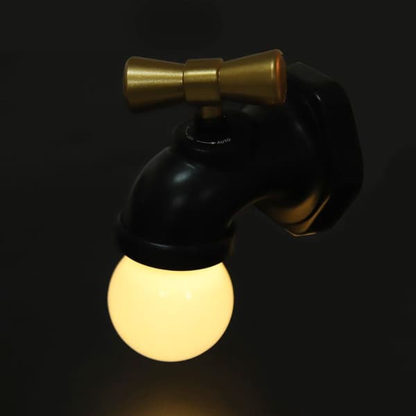USB-opladelige LED-nattelys, smart lyd og lys KLB