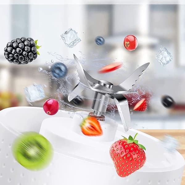 Mini Blender Smoothie Maker, USB Genopladelig Bærbar Blender, Stand Mixer