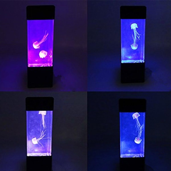 Mini Jellyfish Mood Lamp - LED Fantasy Jellyfish Lamp Color Mood - KLB