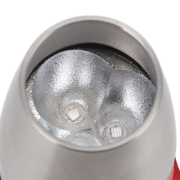Edelstenlys, 4 moduser, USB-lading, holdbar metall, 2600mAh KLB