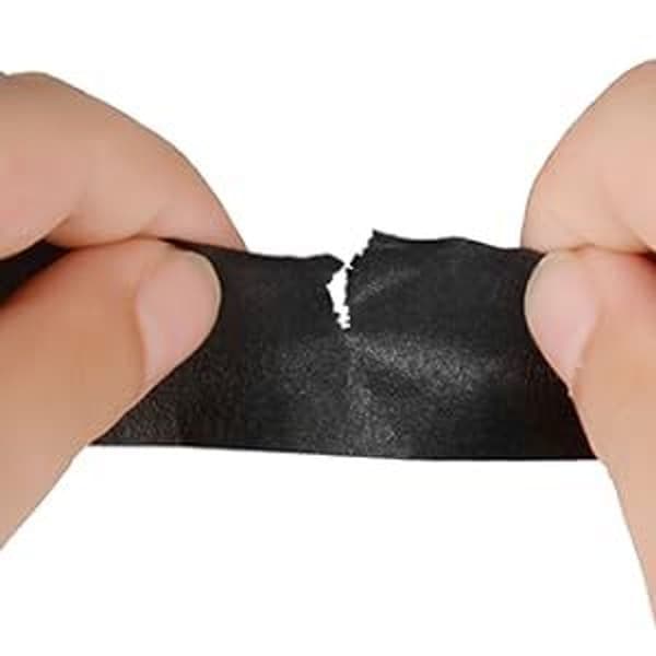 Sort maler tape, medium klæbende tape til maling, mærkning KLB