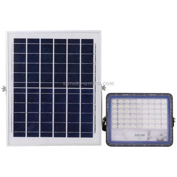 100W SMD 2835 108 LED solcelleflomlys med fjernkontroll