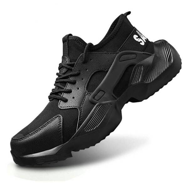 Säkerhetsskor, herrars lätta luftsäkerhetssneakers, halkfria stålhättor andningsbara arbetsskor Secruite Comfort och byggbransch(43EU) KLB