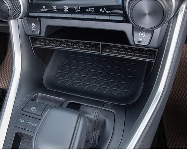 Midtkonsoll-arrangør kompatibel med Toyota RAV4, ABS-materiale innlegg-rom