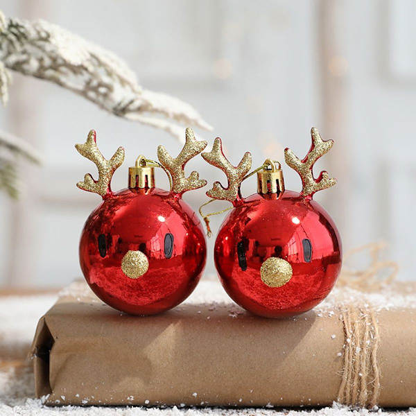 Julekugle Ornamenter Elg Design Festartikler Hjorte/2. KLB