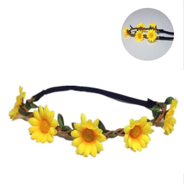 12-pack blomsterkransar med justerbart elastiskt band för KLB