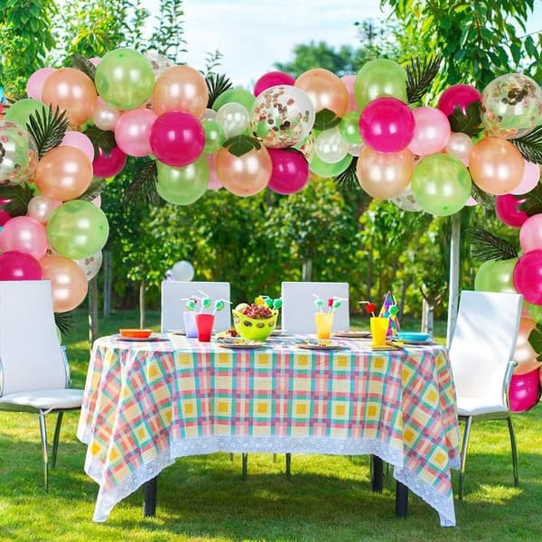 83 kpl DIY Luau-ilmapallo trooppinen ilmapalloketjupakkaus