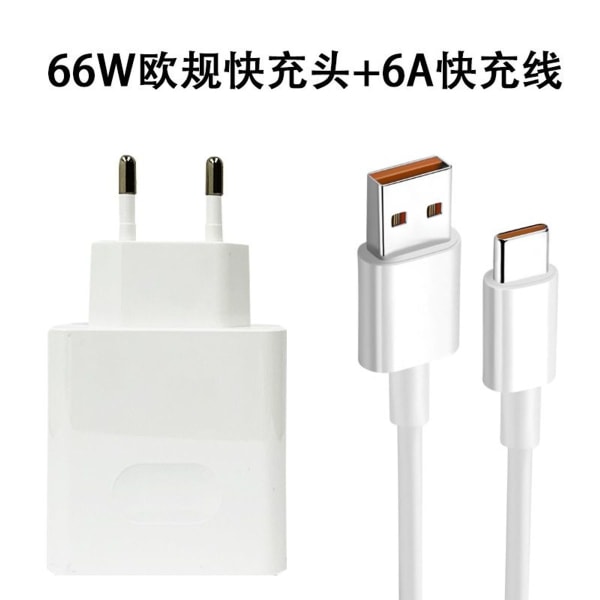 Huawei Supercharger Charger (USB-C - Hvid)
