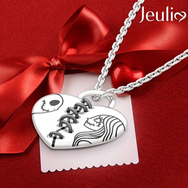 Jeulia og Sally Halskjede The Nightmare Before Chirstmas Anheng KLB