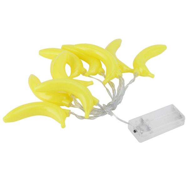 LED-ljusslingor imiterar bananform för upphängning KLB