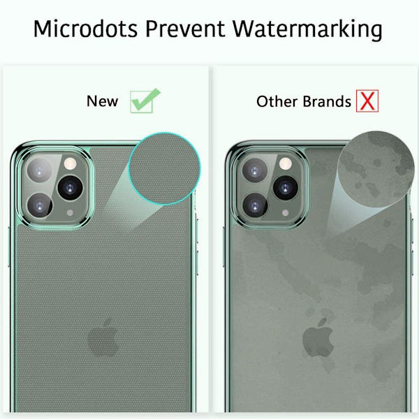 Klar silikone designet til iPhone 11 Pro cover - tynd klar blød TPU