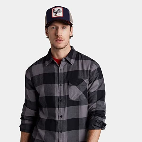 Truckerkeps för män - Mesh Baseball SnapBack Cap - The Farm