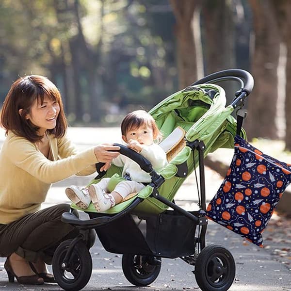 Vaskbare våde og tørre poser til babystofbleer Style4 KLB