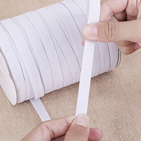 Elastisk linje Elastisk gummiband sladd stretch flätad hantverk elastiskt rep