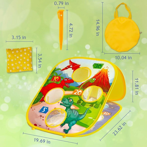 Toy Boys Bean Bag Toss Playset Utespill KLB