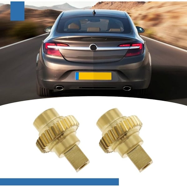 2x Auton tavaratilan hyllyn kattomoottorin messinkivaihteet yhteensopivat Vauxhall/Opel Astra 93188313 93188314 13297951 KLB