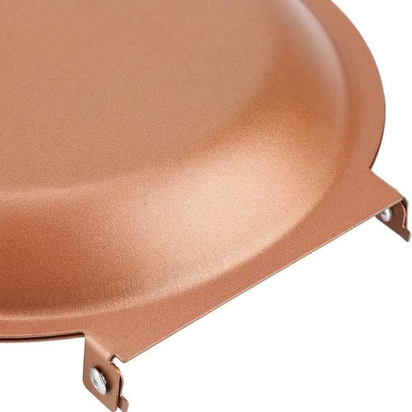 Dobbeltsidig stekepanne, non-stick belagt, sammenleggbar, for stekte egg,