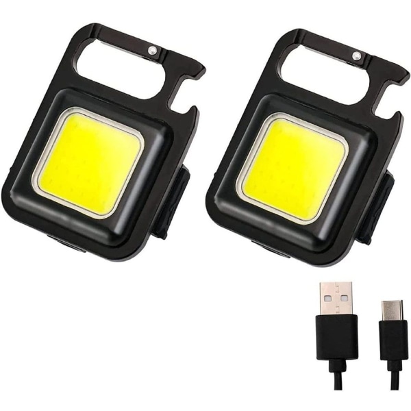 Vegglampe 2 stk batteridrevet mini LED vegglampe med bevegelsessensor KLB