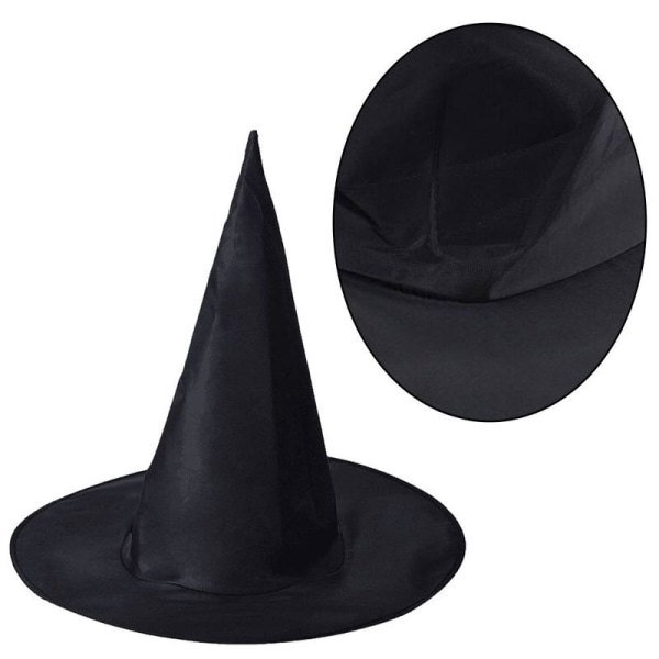 Hekse hat Halloween kostume onde heks tilbehør sort