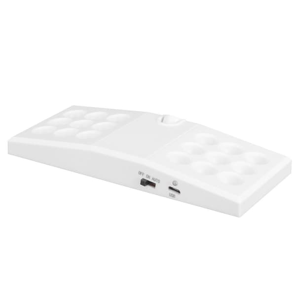 LED infrarød sensor vegglampe, USB-lading, justerbar KLB