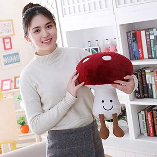 Søt sopp plysj Kawaii smil dukke sopp plysj utstoppet dyr pute KLB