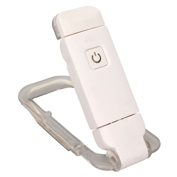 Klipsbar leselampe, sammenleggbar, roterende design, USB KLB