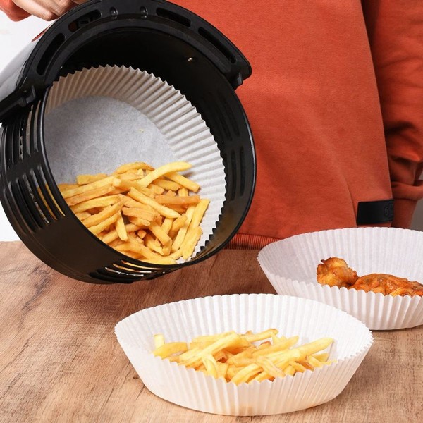 Engångs non-stick papper för airfryers