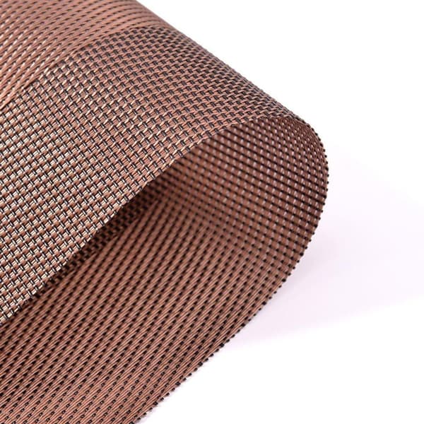 Plassmatter, sett med 4 - sklisikre vaskbare plassmatter - PVC KLB