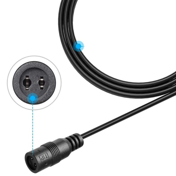 Universal 12W AC/DC-adapter med 8 DC-stik