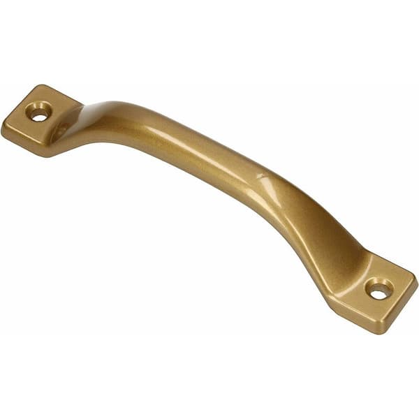 Sæt med 2 møbelgreb Hvid 140 mm Guld KLB