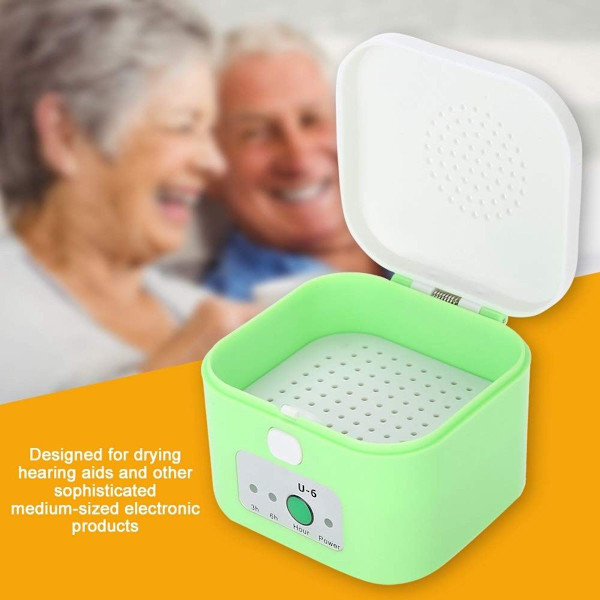 Høreapparat affugter tørretumbler sterilisator etui holder, USB tør boks KLB