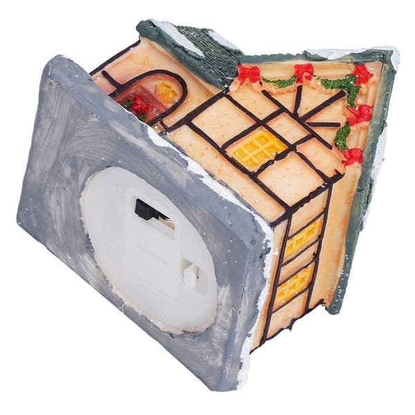 Julehus Landsby LED Lys Dekoration Batteri KLB