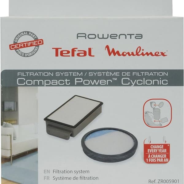 Moulinex filtreringssæt til Compact Power Cyclonic ZR005901 KLB