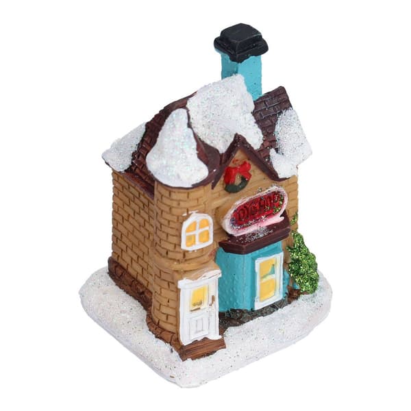 Julelandsbyhus, bydekorasjon, glødende harpiks KLB