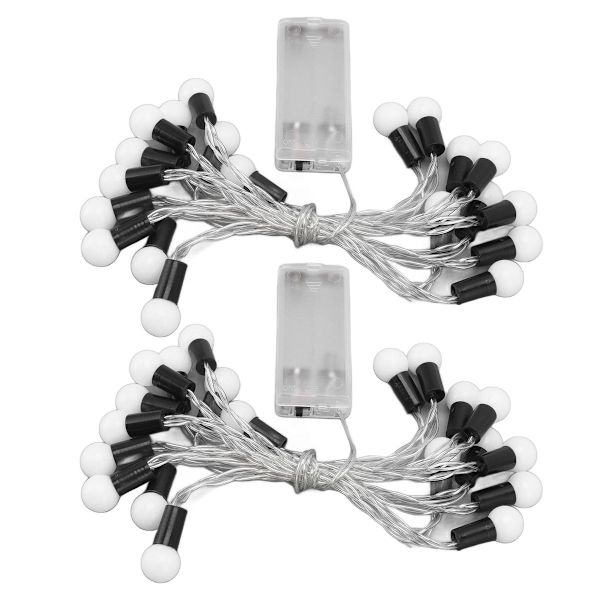 2er Set Globe String Dekoleuchte Indoor LED Ornamental KLB